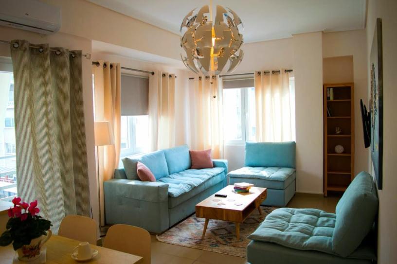 Sunny Central Luxury Apartment Volos Bagian luar foto