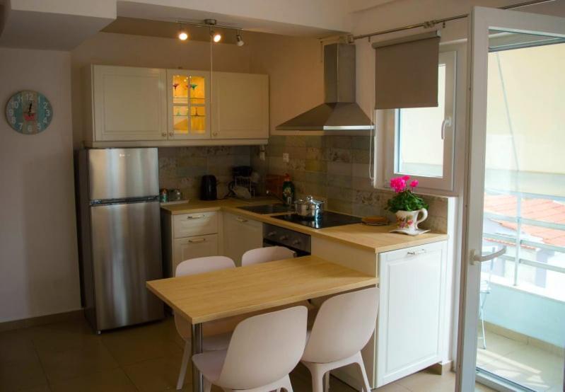 Sunny Central Luxury Apartment Volos Bagian luar foto