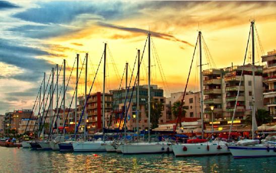 Sunny Central Luxury Apartment Volos Bagian luar foto